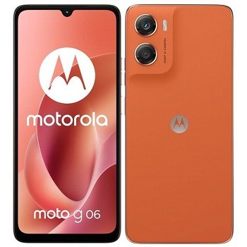 MOTOROLA Moto G06 8+256GB Orange čtečka otisků prstů